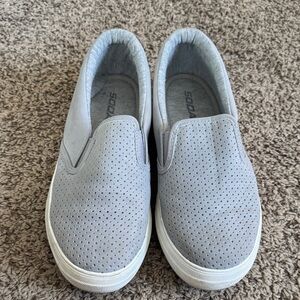Soda Gray Slip-On Sneakers